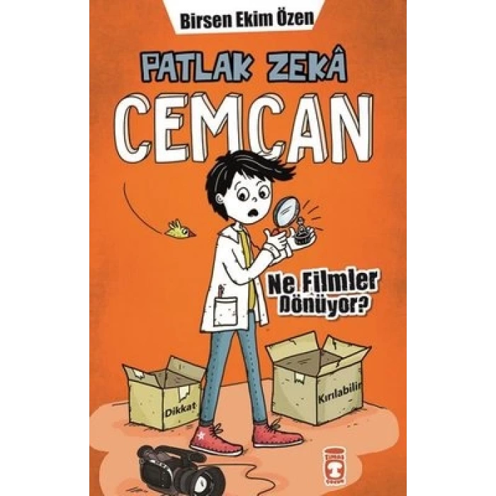 Patlak Zeka Cemcan - Ne Filmler Dönüyor (Fleksi Cilt)