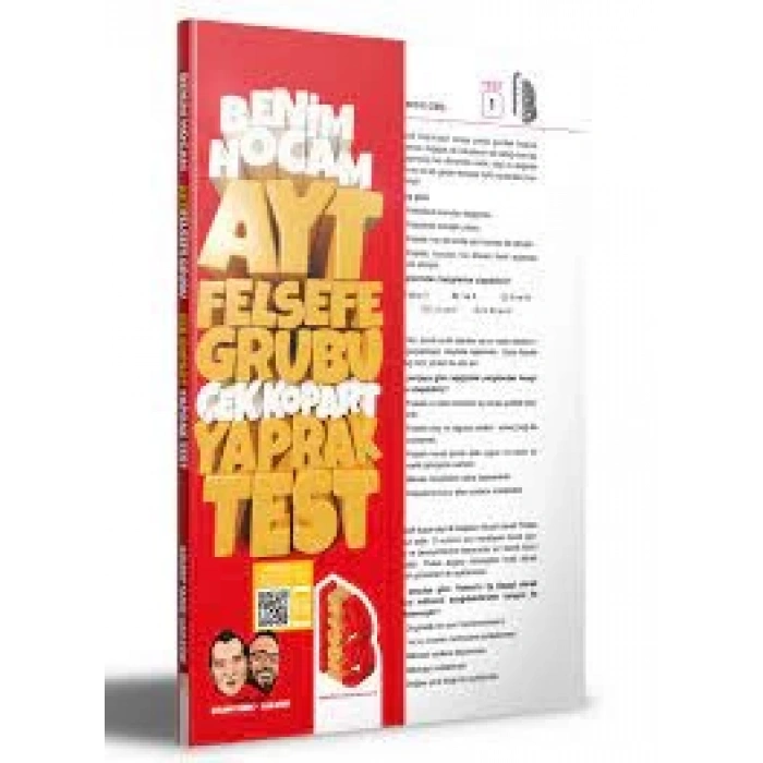 Ayt Felsefe Çek Kopart Yaprak Test - 2023