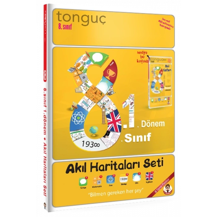 8.Sınıf 1.Dönem Akıl Haritaları Seti
