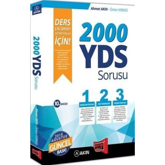 2000 YDS Sorusu Ders Çalışmayı Sevmeyenler İçin