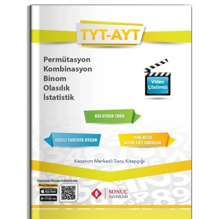 TYT-AYT PERMÜTASYON KOMBİN.BİNOM OLASILIK İST.