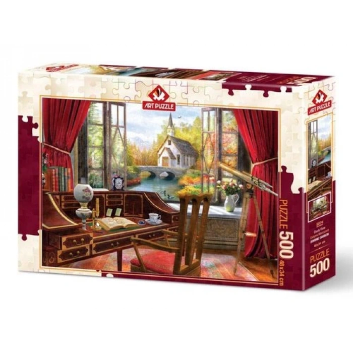 Çalışma Manzaram 500 Parça Puzzle
