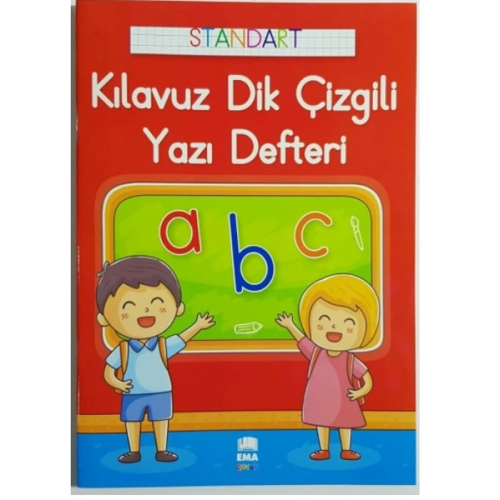 Standart Kılavuz Dik Çizgili Yazı Defteri A4 Boy