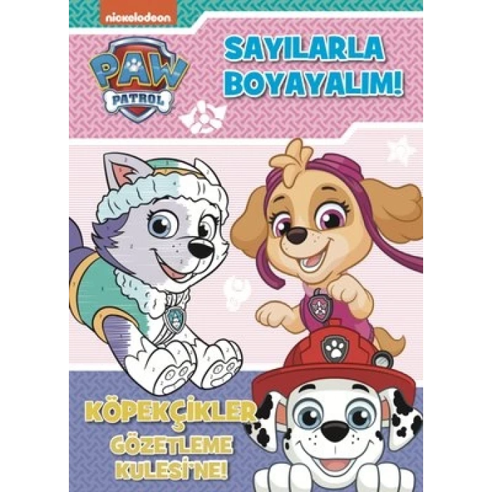 Paw Patrol Sayılarla Boyayalım