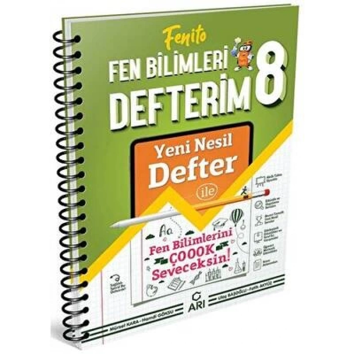 8.Sınıf Fenito Fen Bilimleri Defterim