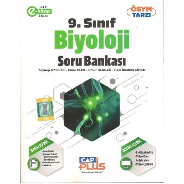 9. Sınıf Anadolu Biyoloji Soru Bankası