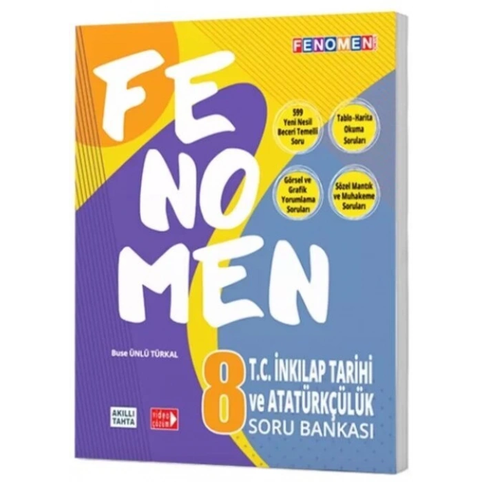 8. Sınıf T.C. İnkılap Tarihi ve Atatürkçülük Fenomen Soru Bankası