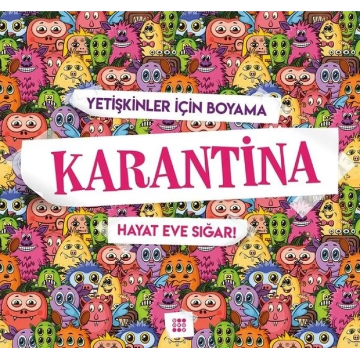 Karantina - Mandala (Yetişkinler İçin Boyama)