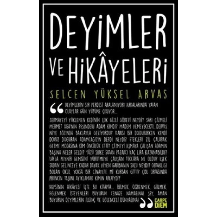 Deyimler ve Hikayeleri