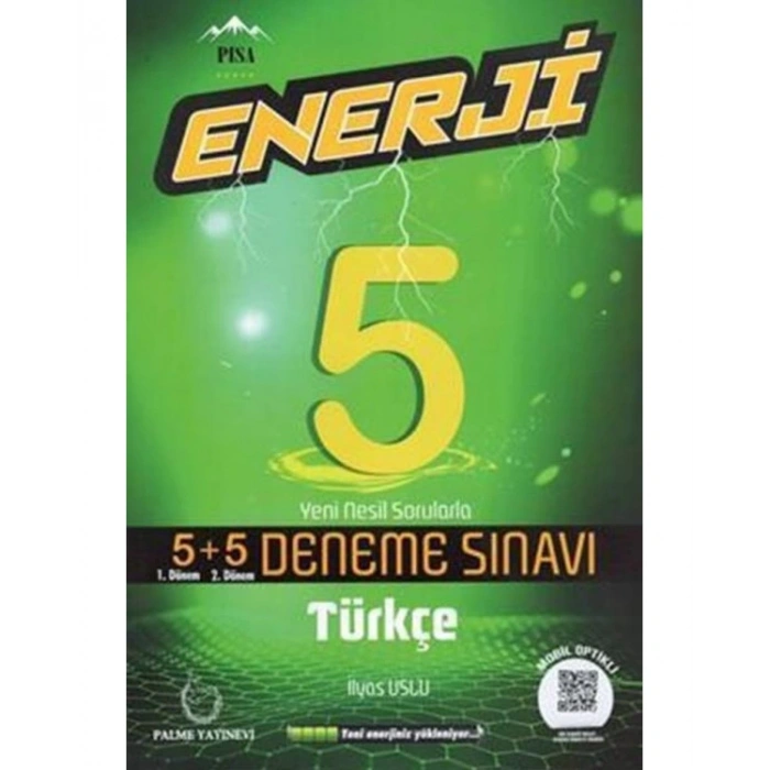 5. Sınıf Türkçe 5 + 5 Enerji Deneme Sınavı