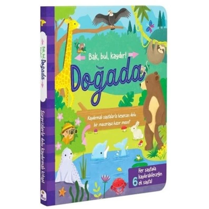 Bak, Bul, Kaydır - Doğada (Ciltli)