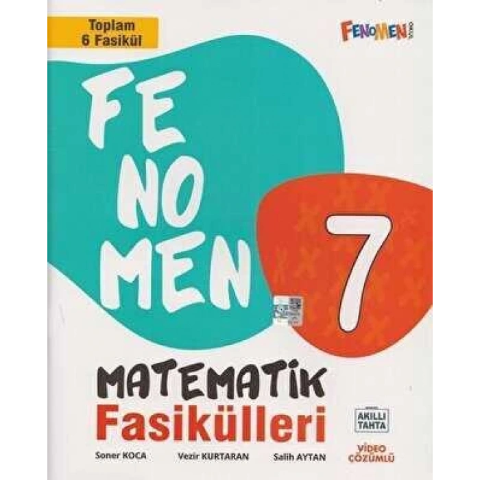Fenomen 7 Matematik Fasikül Seti (1-2-3-4-5-6. Sayılar)