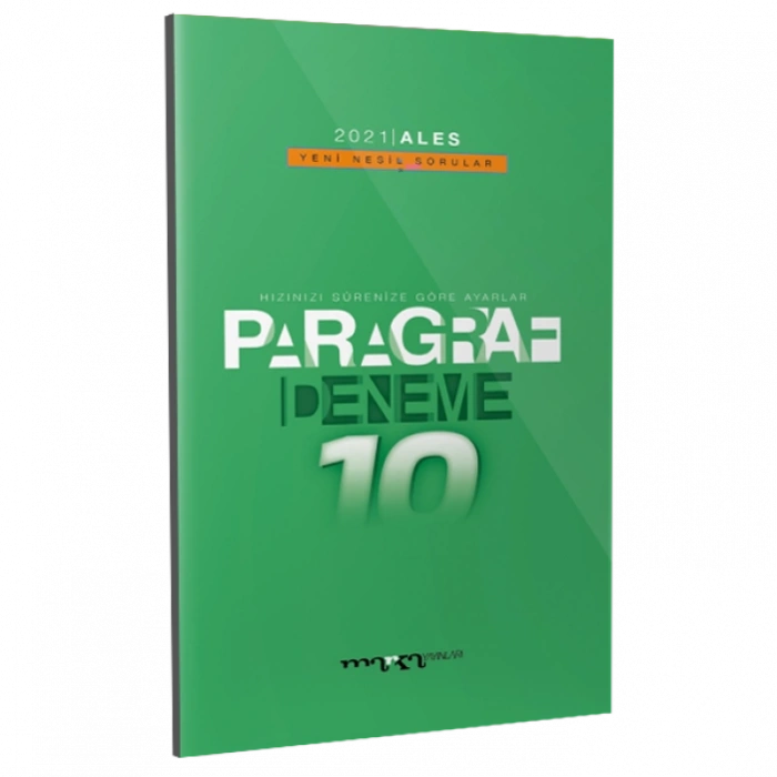 2021 ALES Paragraf 10 Deneme