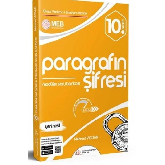 10.Sınıf Paragrafın Şifresi Modüler Soru Bankası