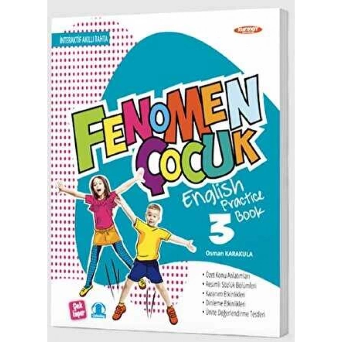 Gama Yayınları Fenomen Çocuk 3.Sınıf English Practice Book