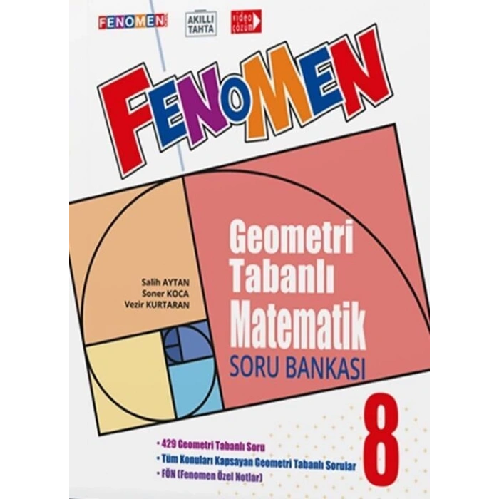 8.Sınıf Fenomen Geometri Tabanlı Matematik Soru Bankası Gama Yayınları