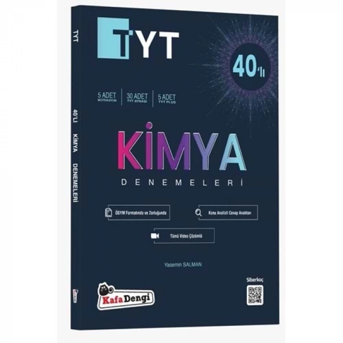 TYT Kimya Branş Denemesi 40 lı