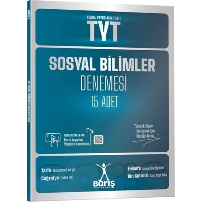 TYT Sosyal Bilimler Denemesi 15 Adet