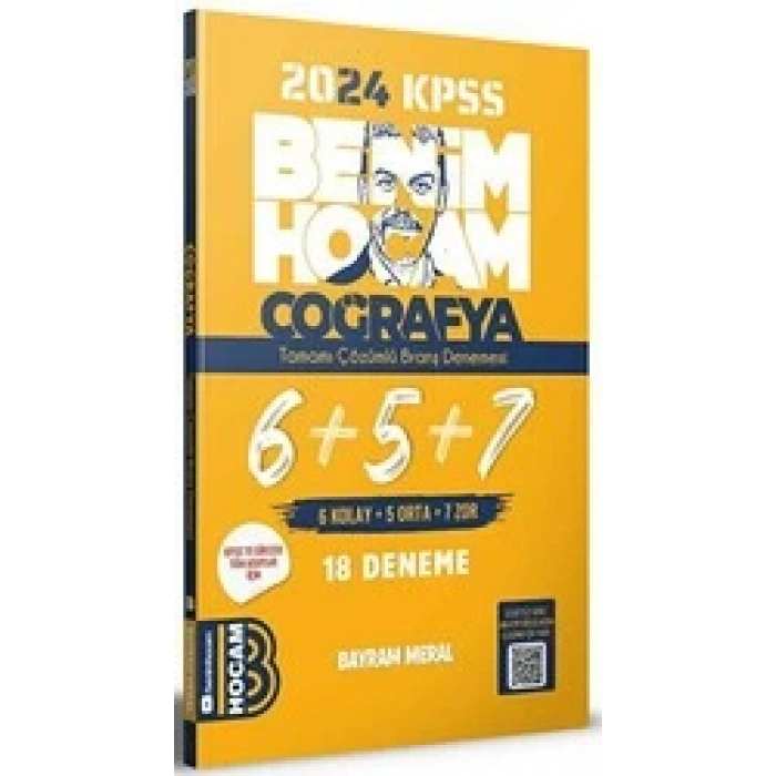 2024 KPSS Coğrafya 18 deneme