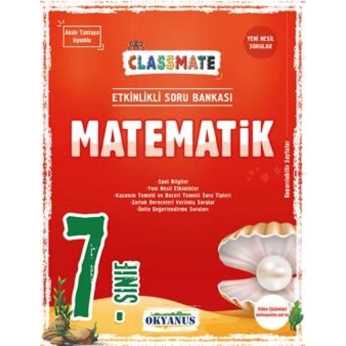 Classmate Etkinlikli 7.Sınıf Matematik Soru Bankası
