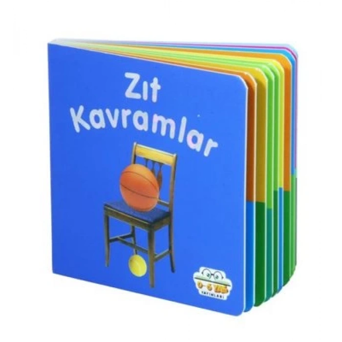 Zıt Kavramlar - Mini Karton Kitaplar