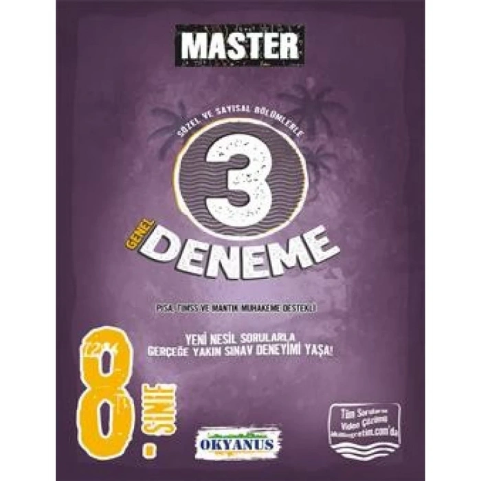 8. Sınıf LGS Master 3 Genel Deneme