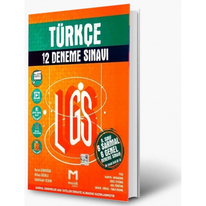 8. sınıf LGS Türkçe 12 li Deneme Sınavı