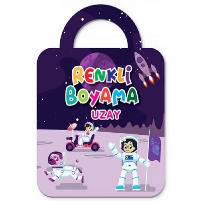 Renkli Boyama - Uzay