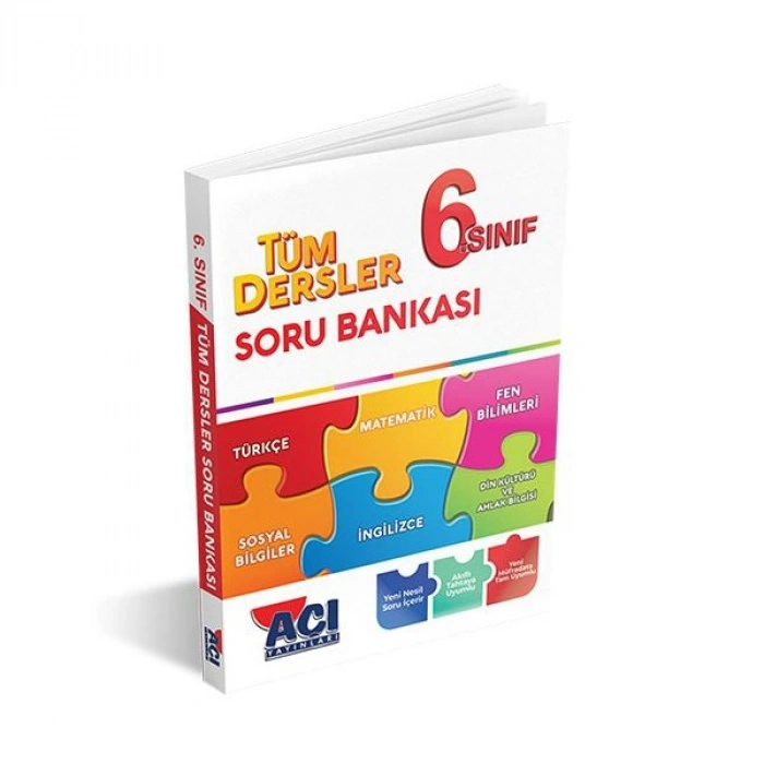 6.Sınıf Tüm Dersler Soru Bankası