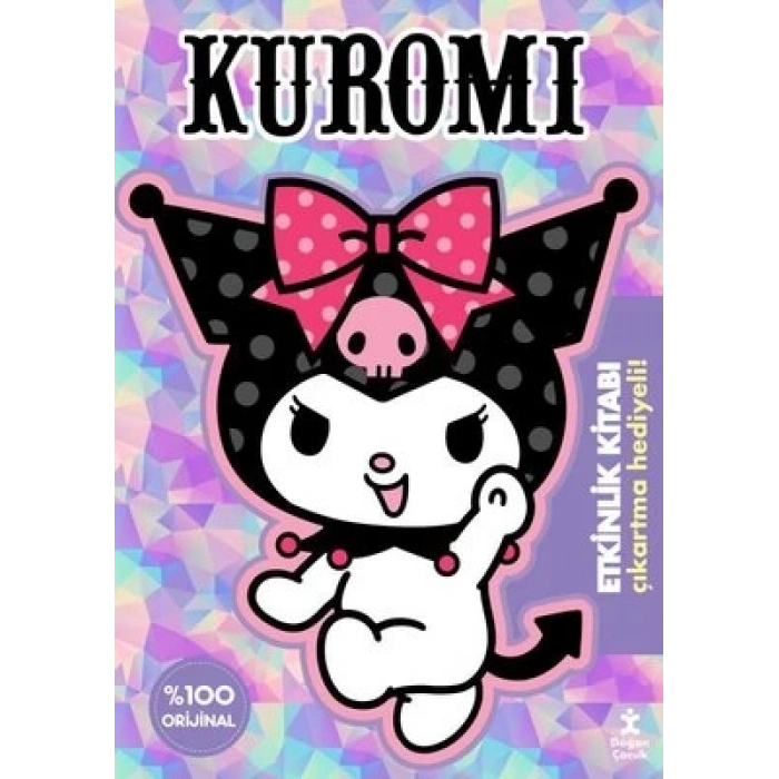 Kuromi Etkinlik Kitabı - Çıkartma Hediyeli