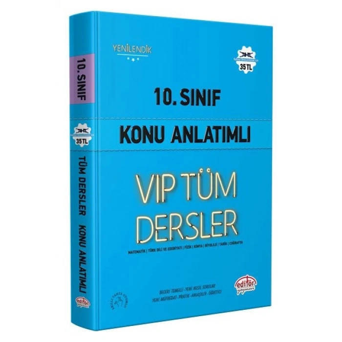 10. Sınıf VIP Tüm Dersler Konu Anlatımlı