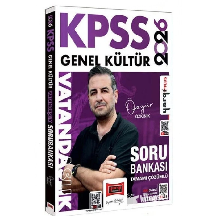 2026 KPSS Vatandaşlık Soru Bankası Çözümlü