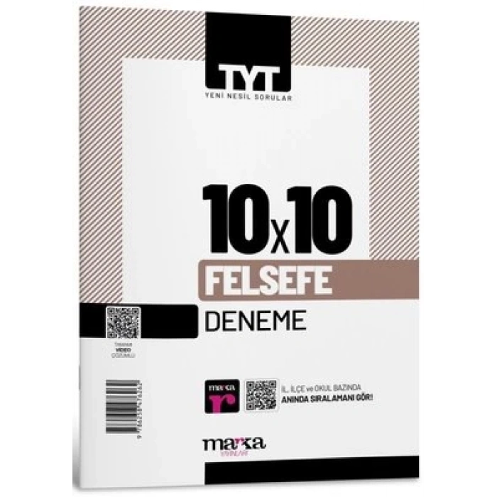 2025 TYT Felsefe 10 Deneme Tamamı Video Çözümlü