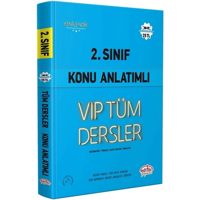 2. Sınıf VİP Tüm Dersler Konu Anlatımlı