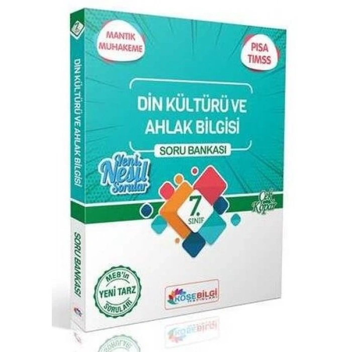 7. Sınıf Din Kültürü ve Ahlak Bilgisi Özet Bilgili Soru Bankası