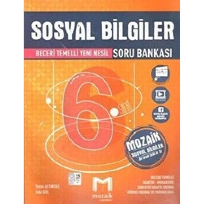 6.Sınıf Mozaik Soru Bankası Sosyal Bilgiler - 2024