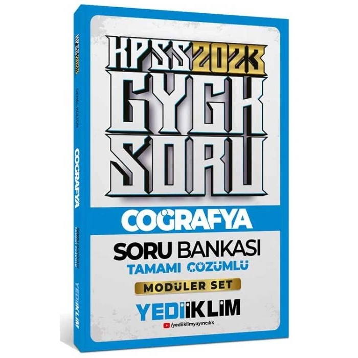Kpss Gk Coğrafya Çöz.Soru Bankasi-2023