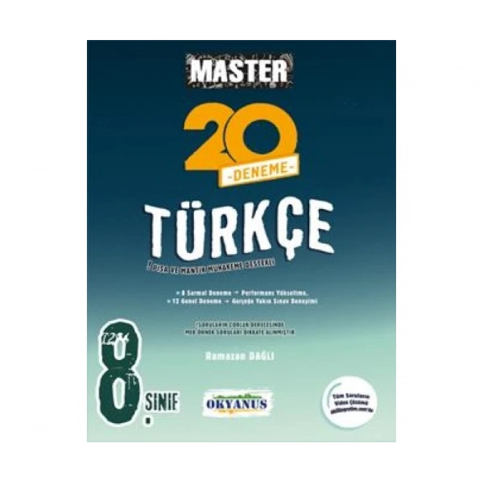 8.Sınıf Master Türkçe Denemesi
