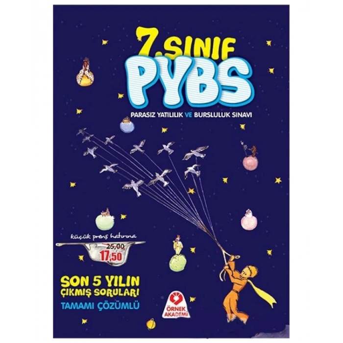 7. Sınıf PYBS Parasız Yatılılık ve Bursluluk Sınavı Son 5 Yılın Çıkmış Soruları