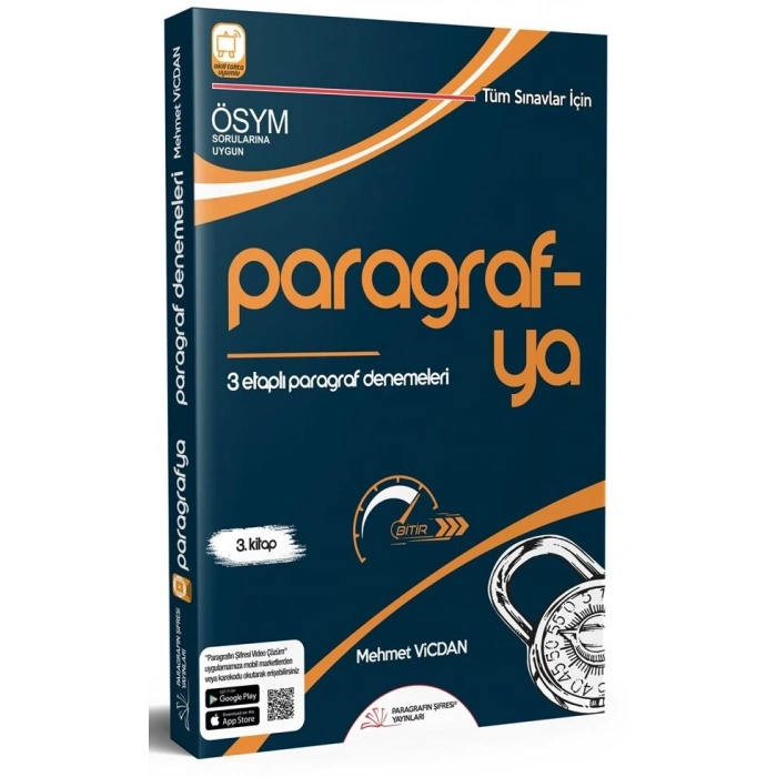 Tüm Sınavlar İçin Paragrafya 3 Etaplı Paragraf Denemeleri