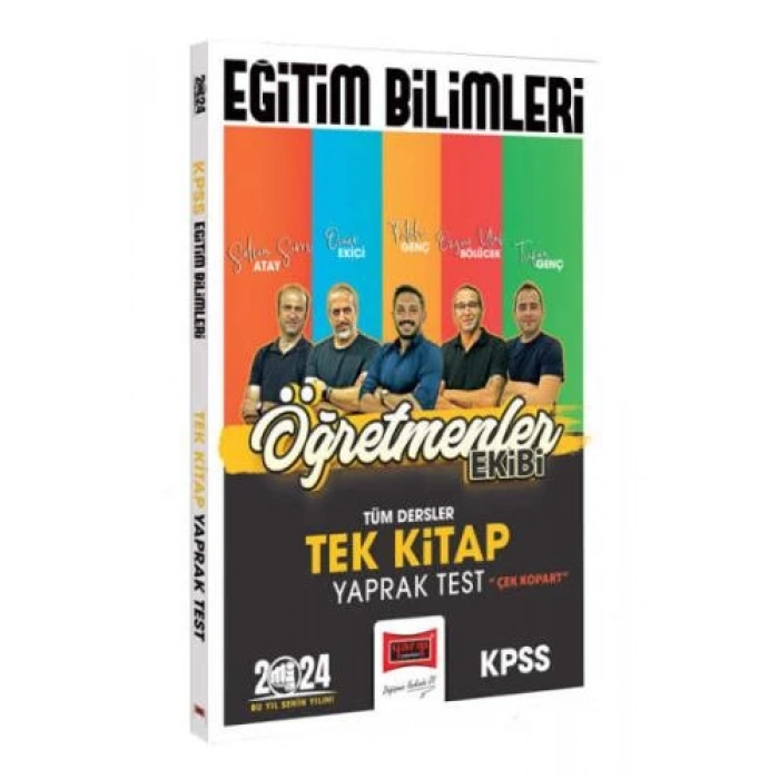 Kpss Eğitim Bilimleri Yaprak Test Öğreten Ekip 2024