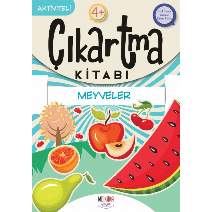 Meyveler - Çıkartma Kitabı