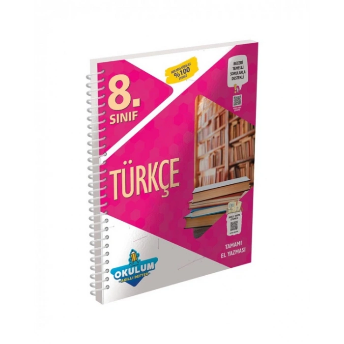 8. Sınıf LGS Türkçe Okulum Akıllı Defter