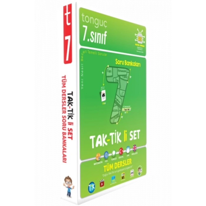7. Sınıf Taktikli Tüm Dersler Soru Bankası Seti