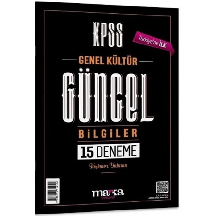 2025 KPSS Güncel Bilgiler 15 Deneme