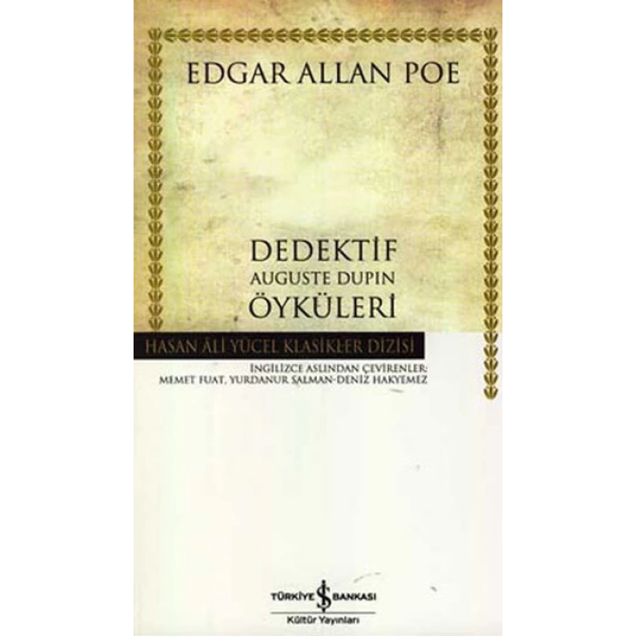 Dedektif Auguste Dupin Öyküleri