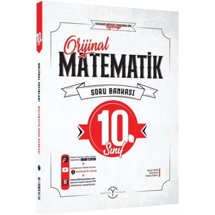 Orijinal Yayınları 10. Sınıf Orijinal Matematik Soru Bankası