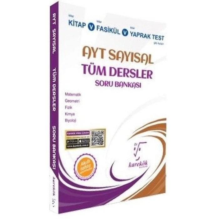 AYT Sayısal Tüm Dersler Soru Bankası