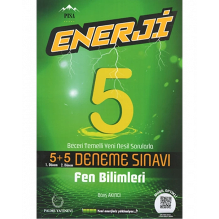 5. Sınıf Fen Bilimleri Enerji 5+5 Deneme Sınavı