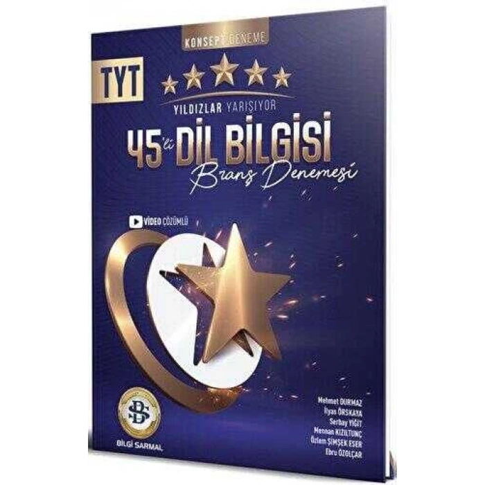 Yıldızlar Yarışı Tyt Deneme 45li Dilbilgisi - 2024